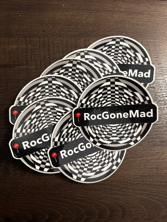 Roc Gone Mad Sticker